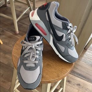 Nike Air Max Gray and Black Sneakers